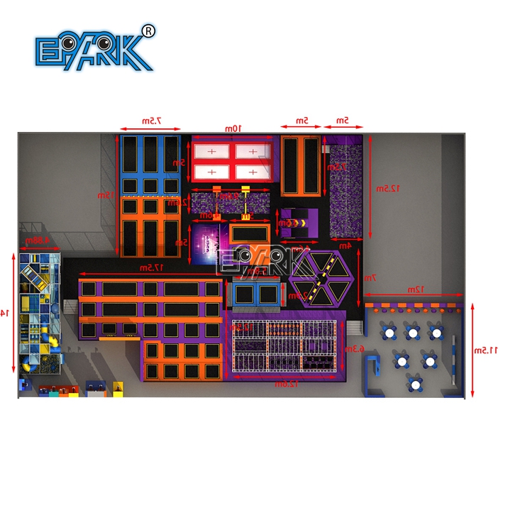 Backyard jump trampoline factory
