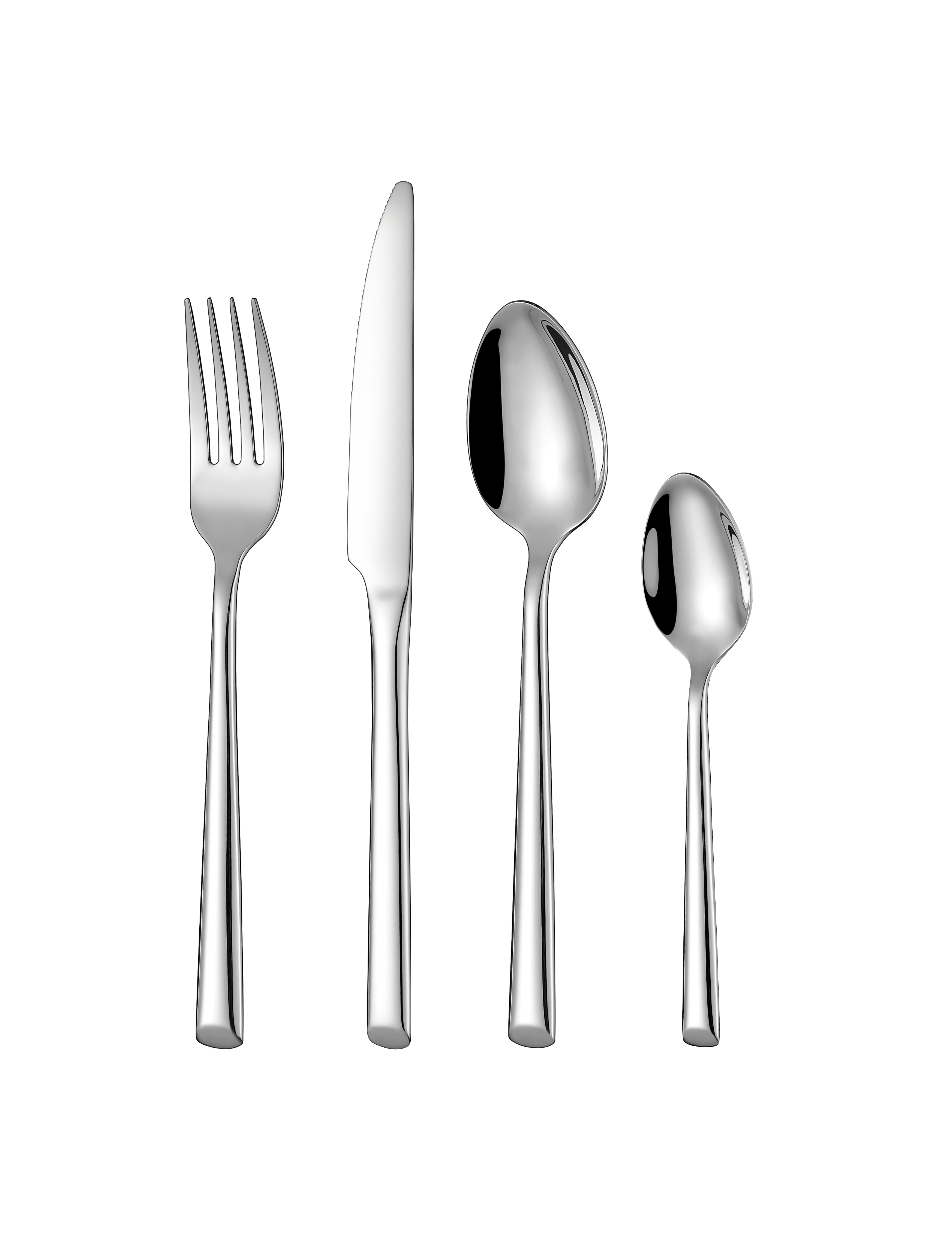 Cutlery Collection: Elegant Stainless Steel Dining Set