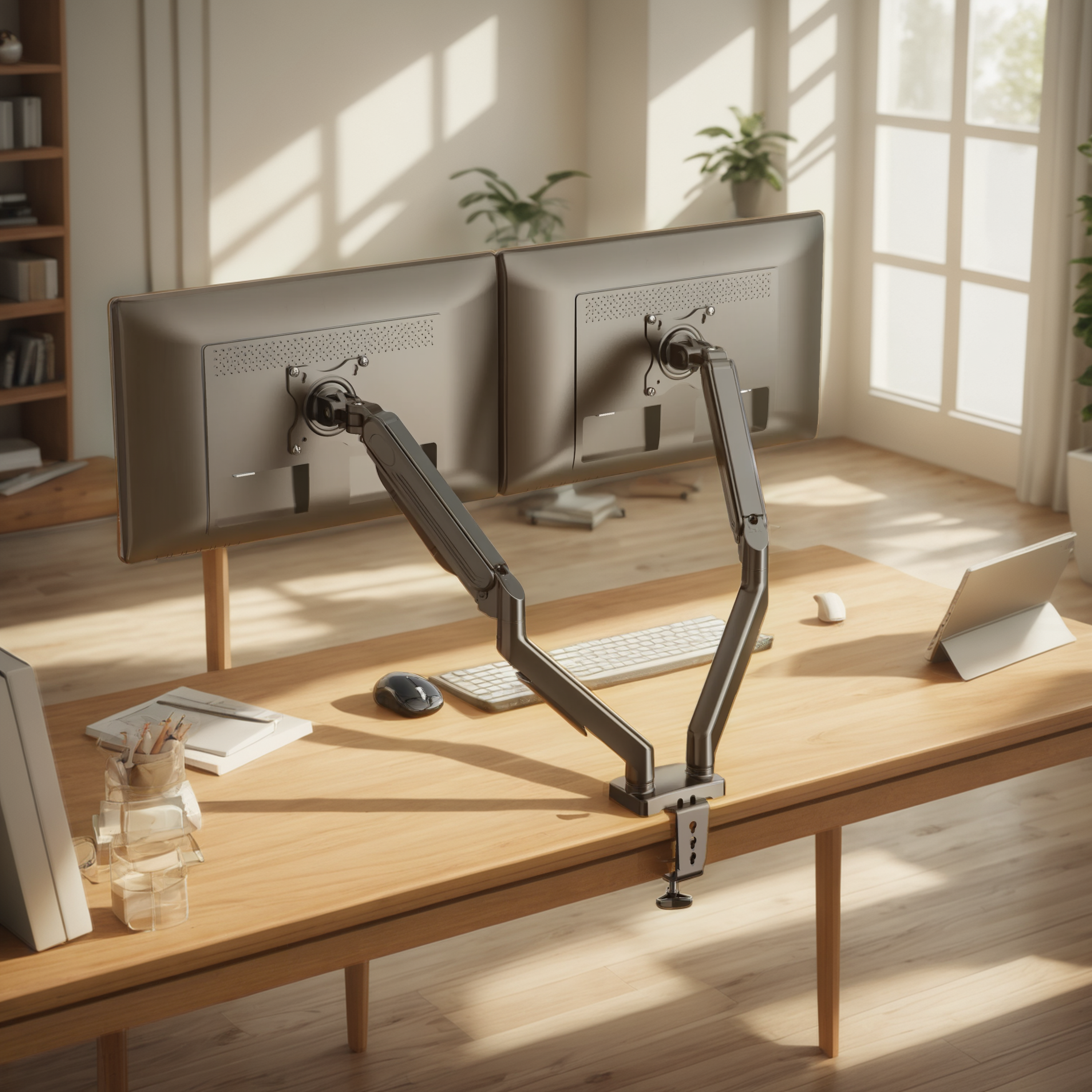How Ergonomic Monitor Arms Make a Difference
