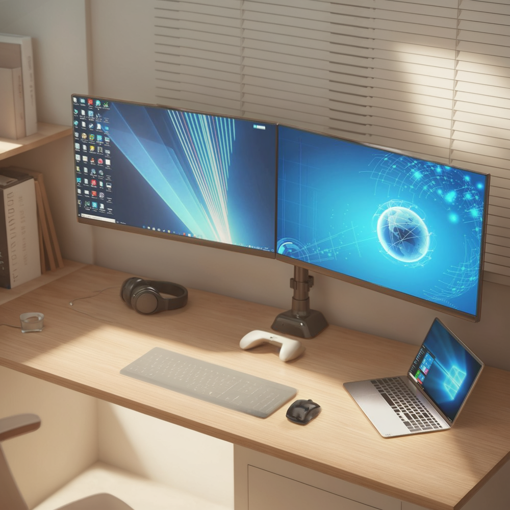 dual monitor arm wholesale