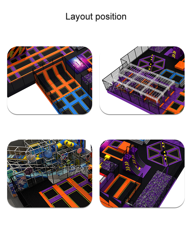 Indoor jump park supplier