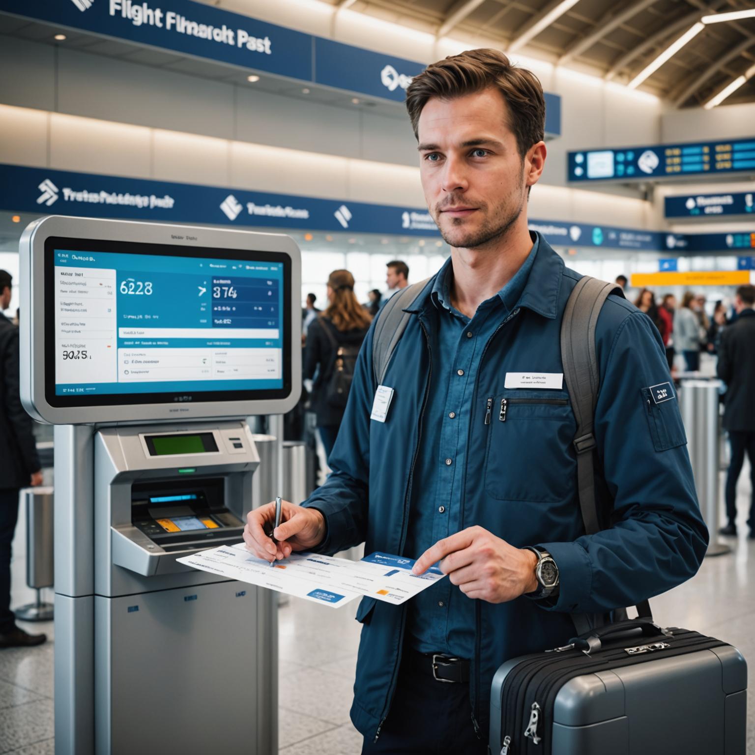 Passe d'embarquement de transfert thermique: une solution de voyage durable