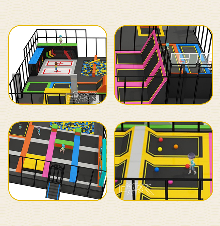 The very heart and soul of this dynamic venue is the immense, interconnected trampoline arena. This vast landscape of bouncing surfaces creates a unique sensation of freedom and weightlessness. Here, you are encouraged to leap, bound, and soar through the air in a space dedicated to pure freestyle joy. The experience is both exhilarating and liberating, offering a physical outlet that is as enjoyable as it is beneficial. This core area serves as the foundation for more specialized activities, including a dedicated Slam Dunk Zone. Here, you can live out your basketball superstar dreams, using the trampolines to launch yourself towards the hoop for an epic, high-flying dunk. Adjacent to this, the Bounce Dodgeball Court transforms a classic schoolyard game into a three-dimensional athletic challenge. Imagine leaping and twisting in mid-air to evade a ball, then using the bounce to gain a strategic advantage over the opposing team. It is a high-energy, competitive experience that guarantees laughter and excitement.