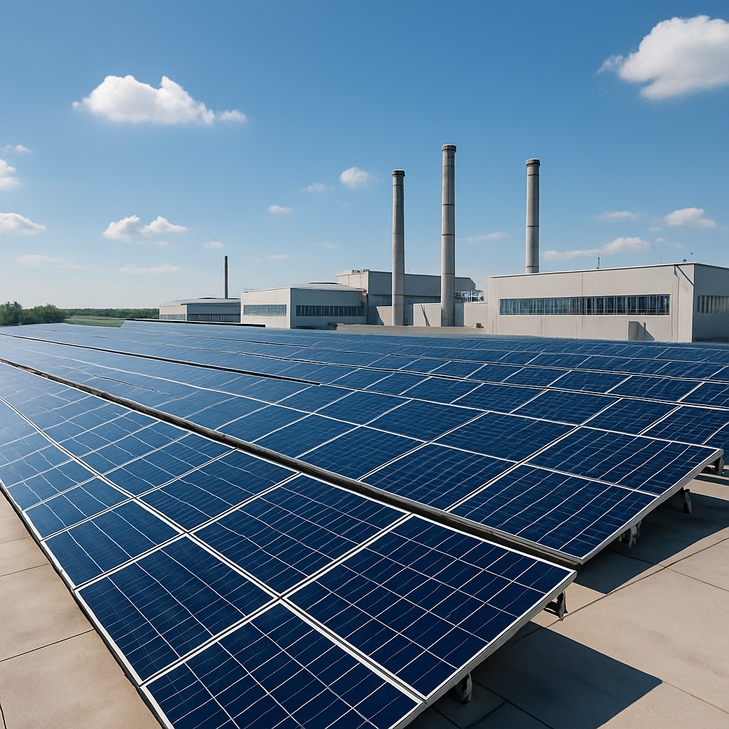 thlinksolar solar battery system powering small factory during blackout