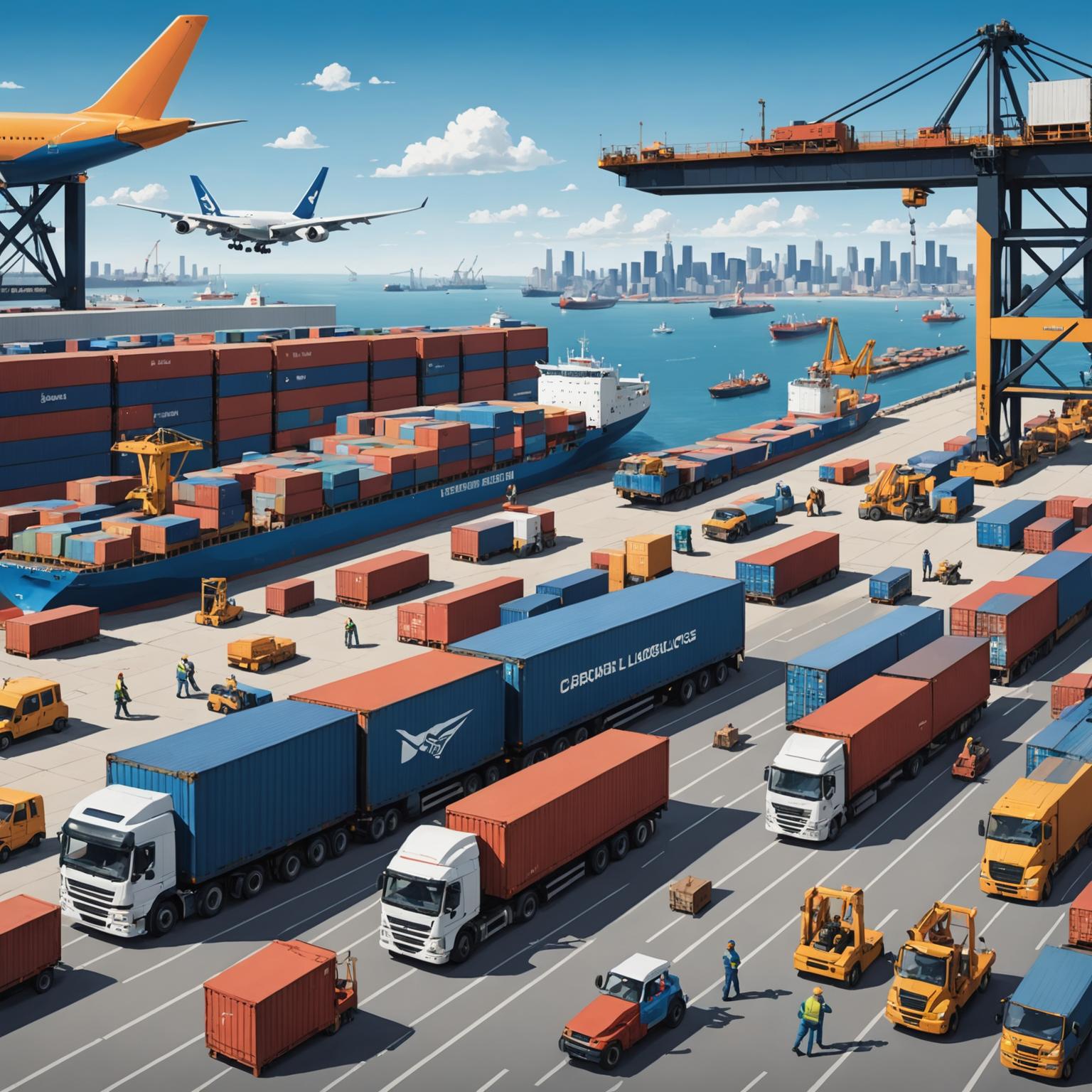 Mastering International Logistics: sinergia global en transporte aéreo y marítimo