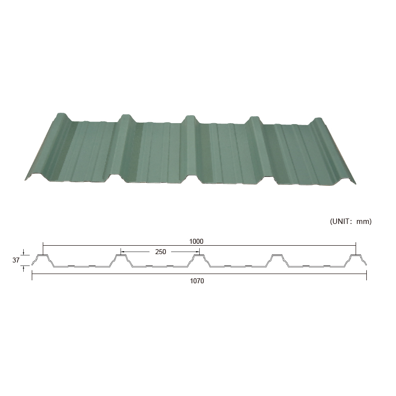 high pit tile PVC roofing