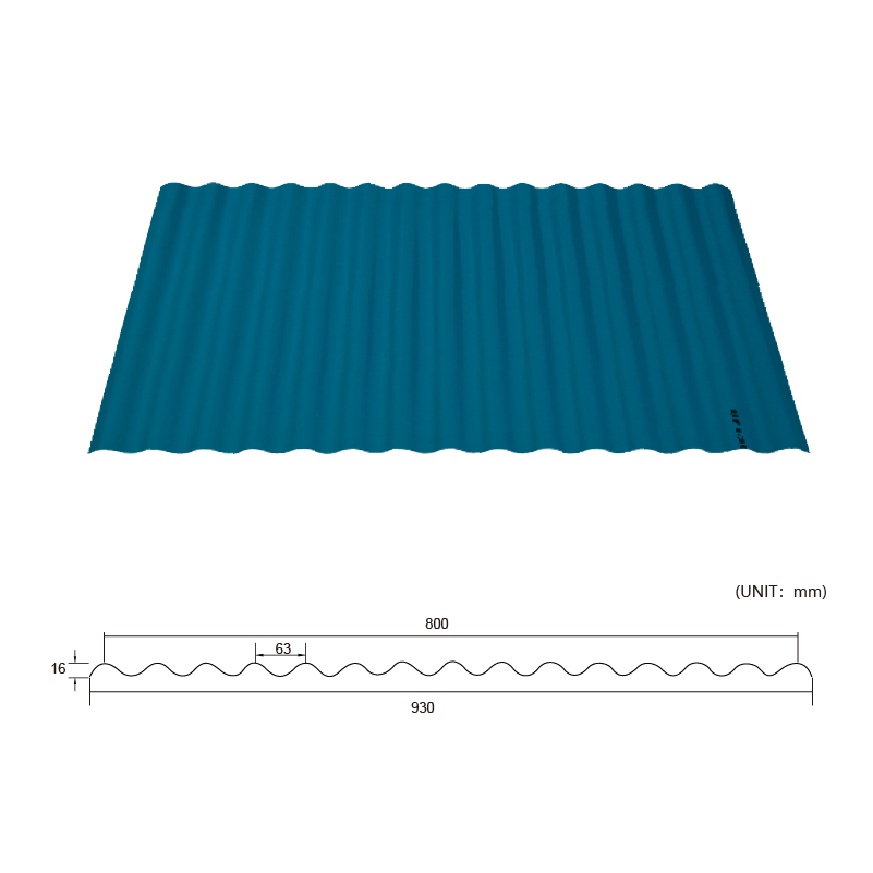 Roofing en PVC de carreaux d'onde de cercle