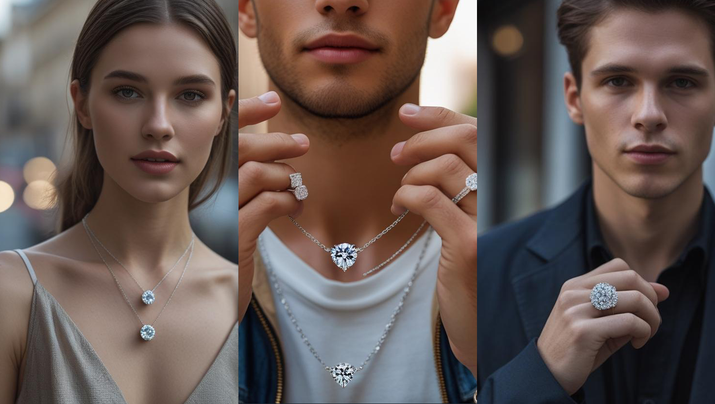 Young moissanite buyers 60% age 20-35 prefer design over value