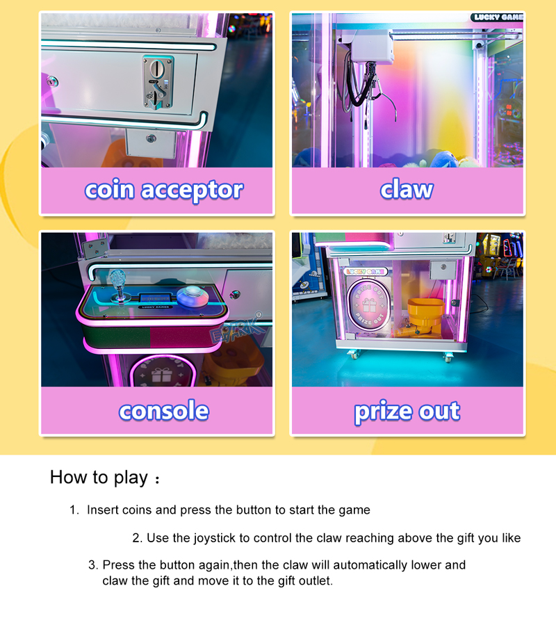 claw machines