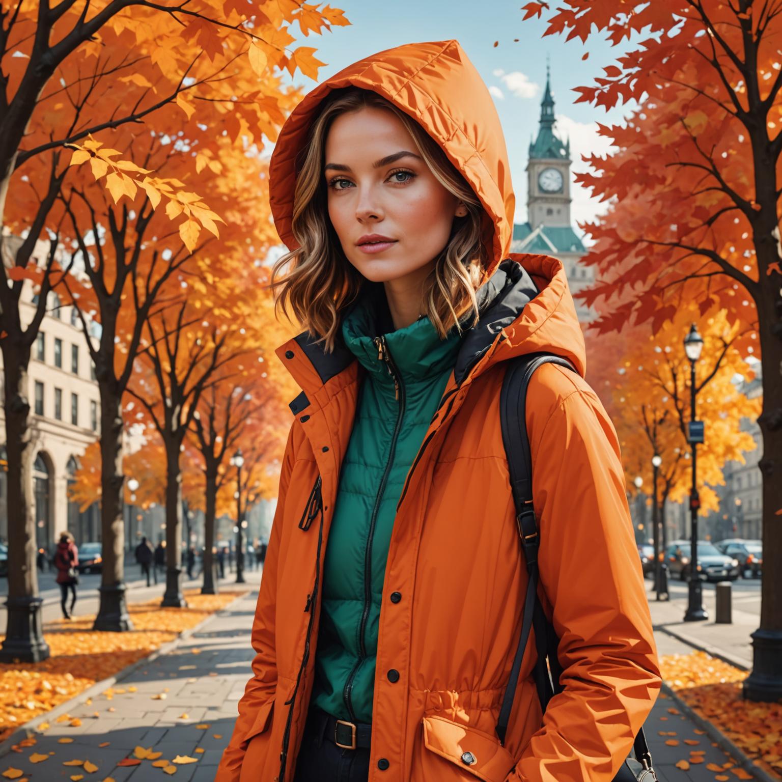 Hooded Down Jacket