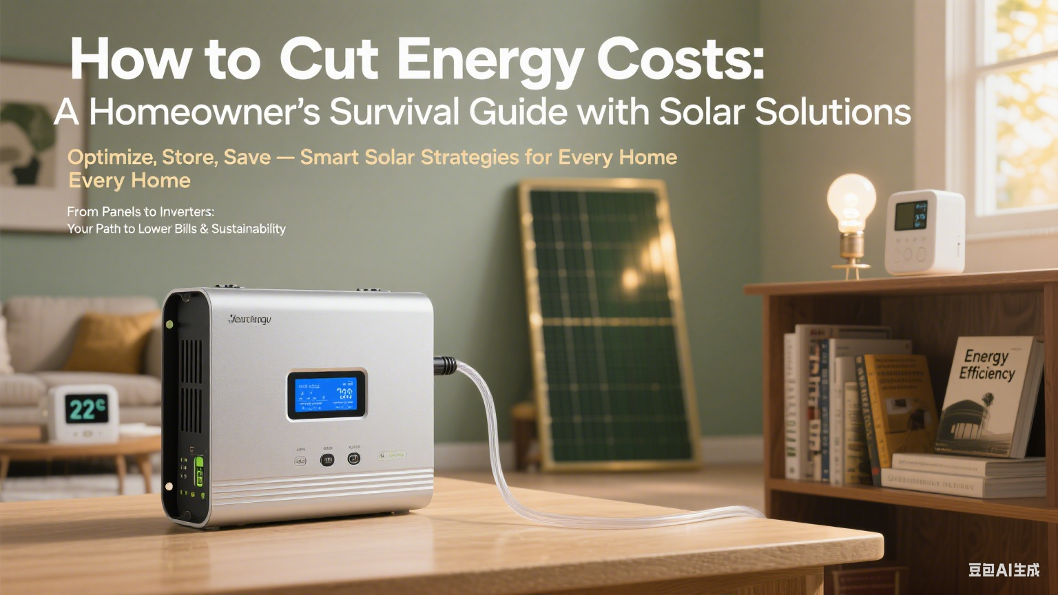 How to Cut Energy Costs: A Homeowner's Survival Guide with Solar Solutions