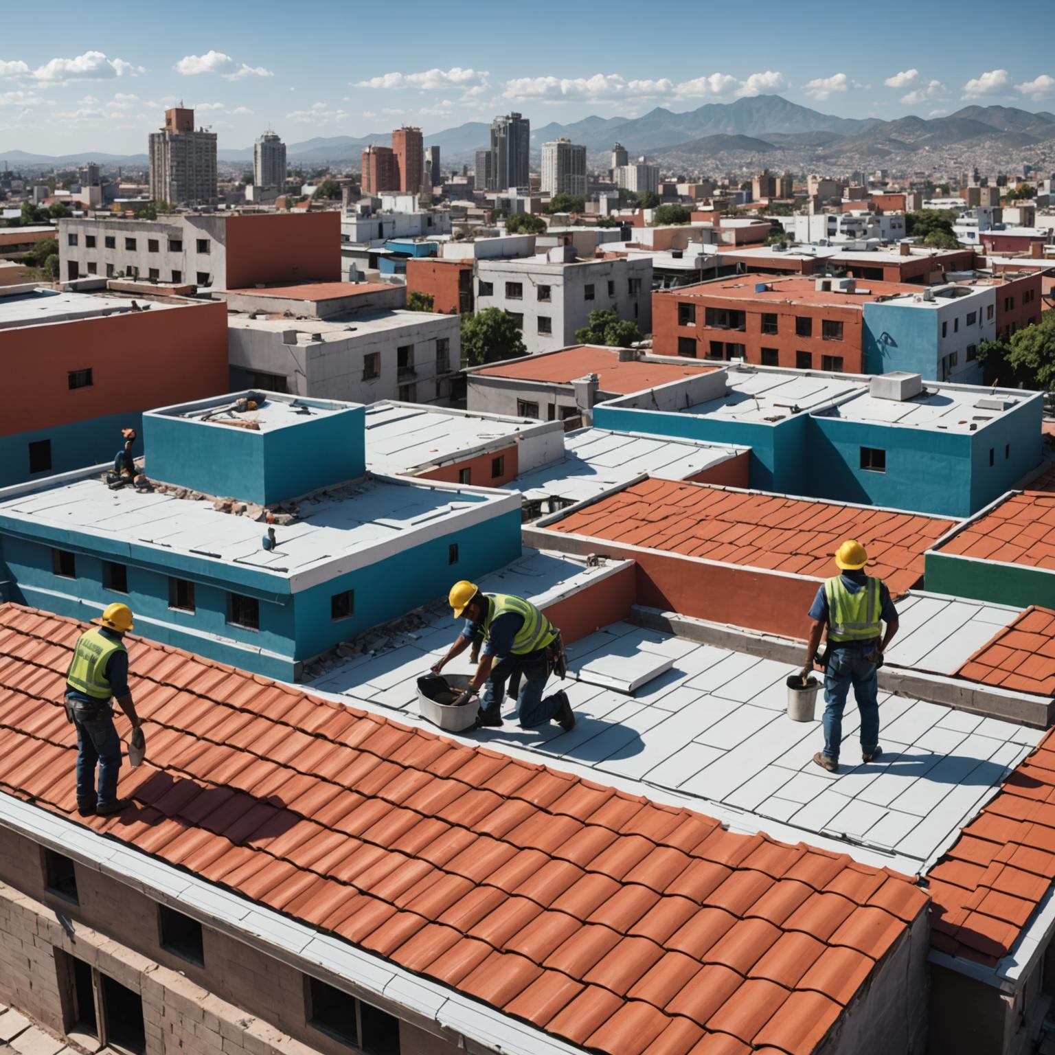 Mexico UPVC tile
