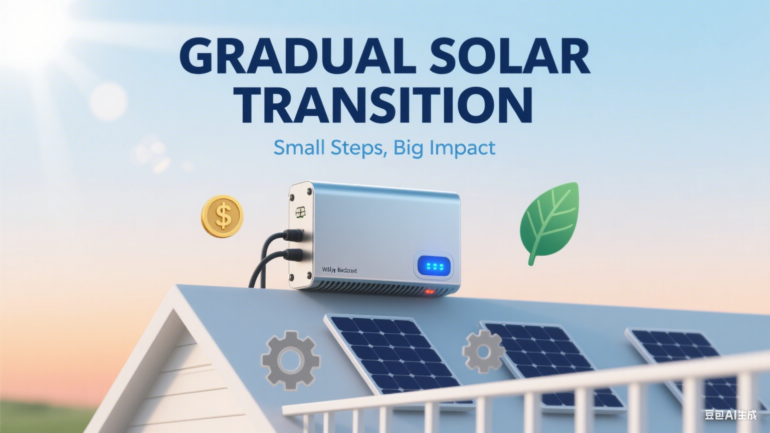 Why It's Absolutely Okay To Switch to Solar Power at Your Own Pace