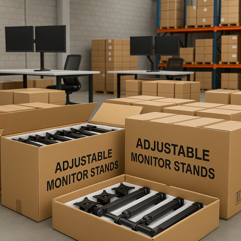 Bulk Orders of Adjustable Monitor Stands: Reducing Costs and Standardizing Corporate Workstations