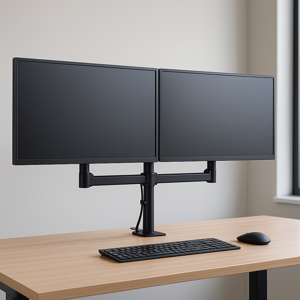 Dual Screen Desk Mount OEM: Tailored Solutions for Enterprise-Scale Workstations