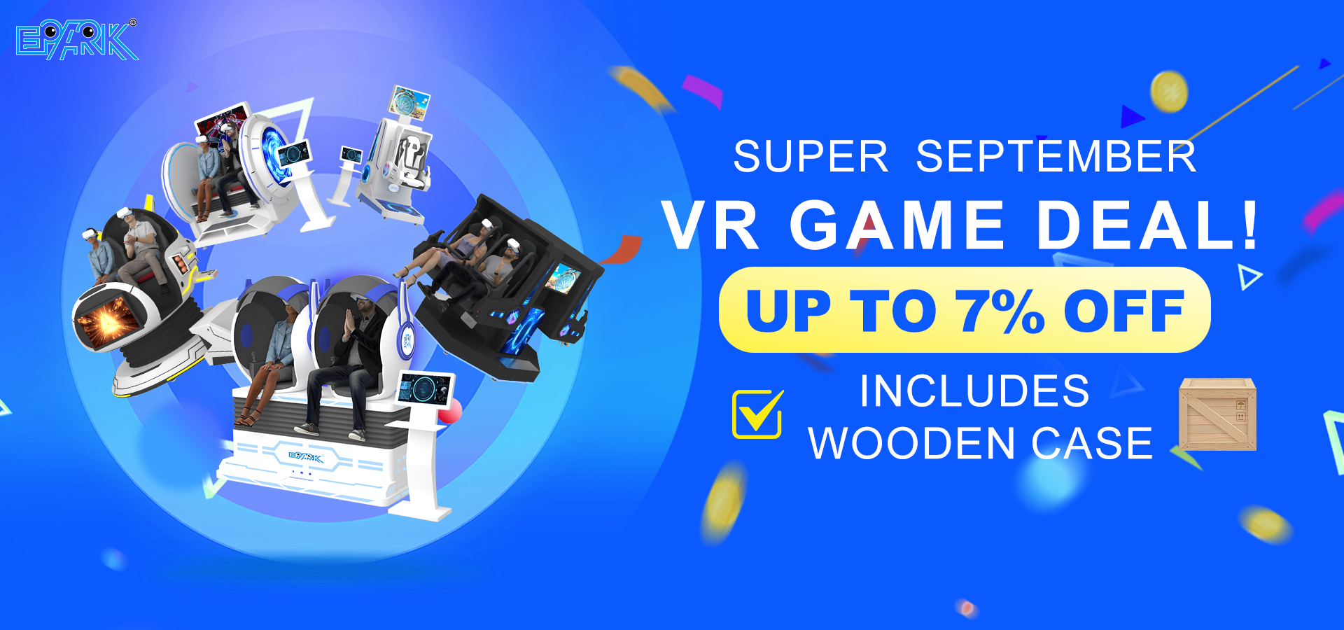 vr game machine promotion
