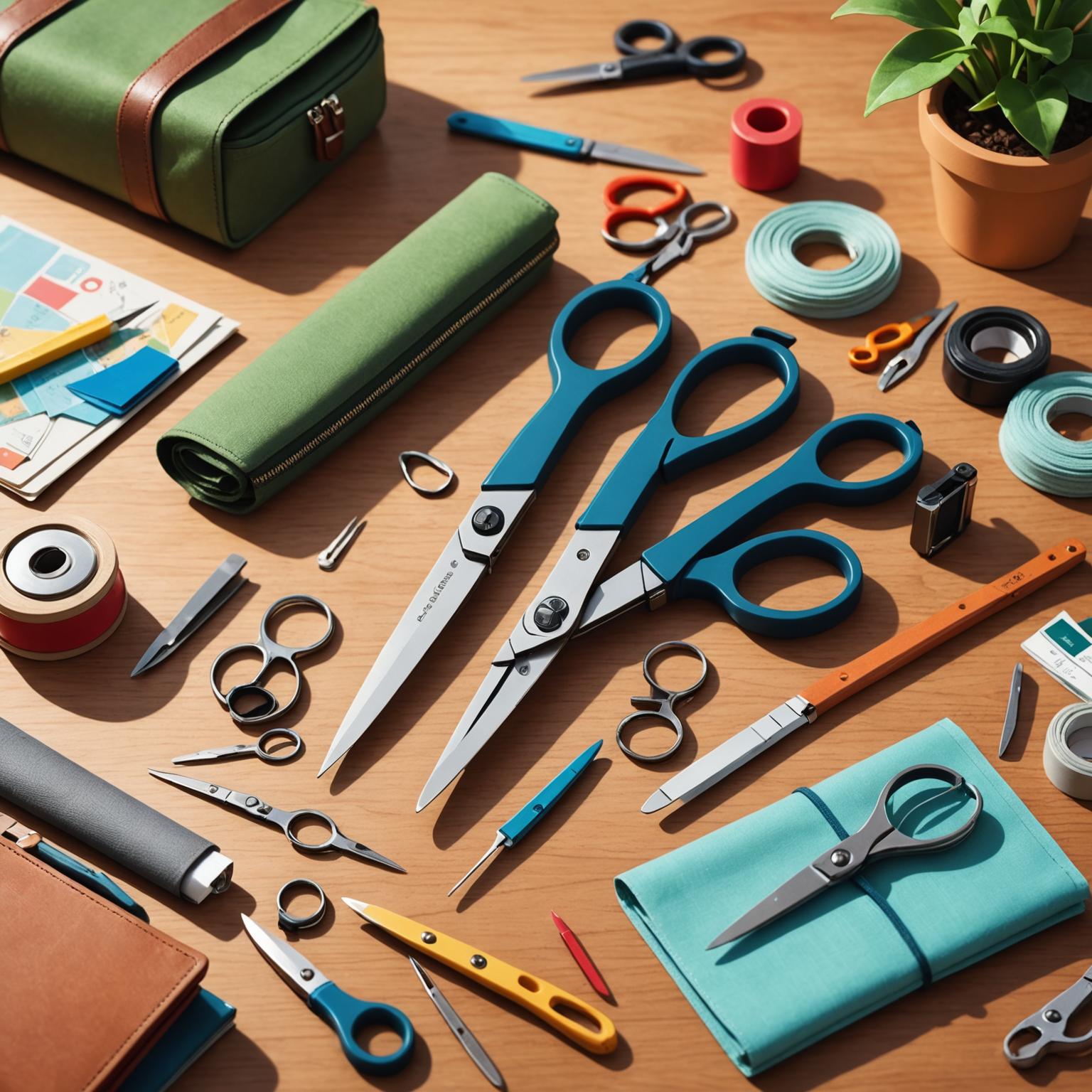 Discover Ultimate Versatility with Folding Scissors