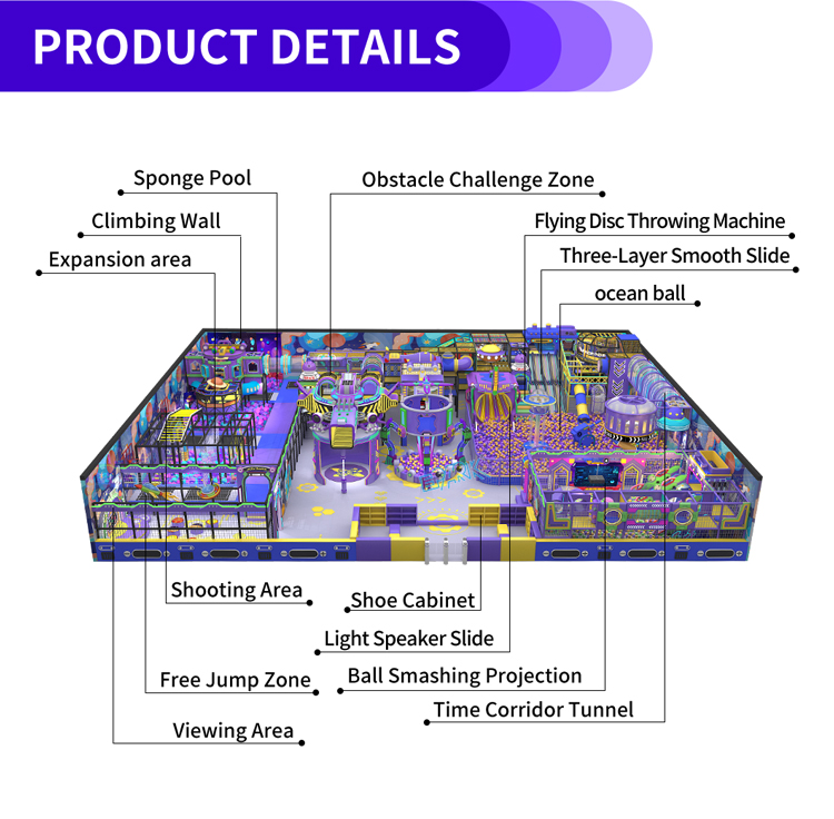 选择广州 EPARK 作为室内软体游乐设备供应商的一大优势在于，他们能够根据您的场地规模和观众的具体需求提供定制设计。无论您是开发游乐场、忍者课程、主题公园还是亲子互动区，他们经验丰富的设计团队都能为您打造富有创意且实用的空间。所有产品均符合国际安全标准，确保您的设备不仅赏心悦目，更能保障用户的安全。