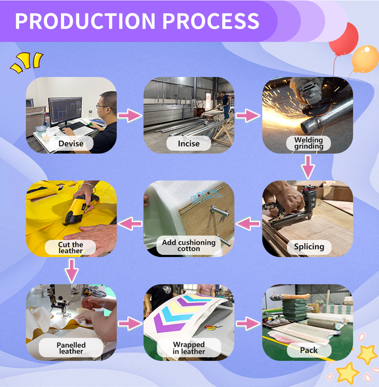 EPARK对品质的执着体现在其全面的服务体系中，涵盖设计、生产、销售、安装和售后服务。从购物中心到文化旅游项目，EPARK凭借卓越的游乐场解决方案赢得了全球客户的信赖，并拥有一支经验丰富的物流团队，确保海运、空运和陆运等全球运输服务。