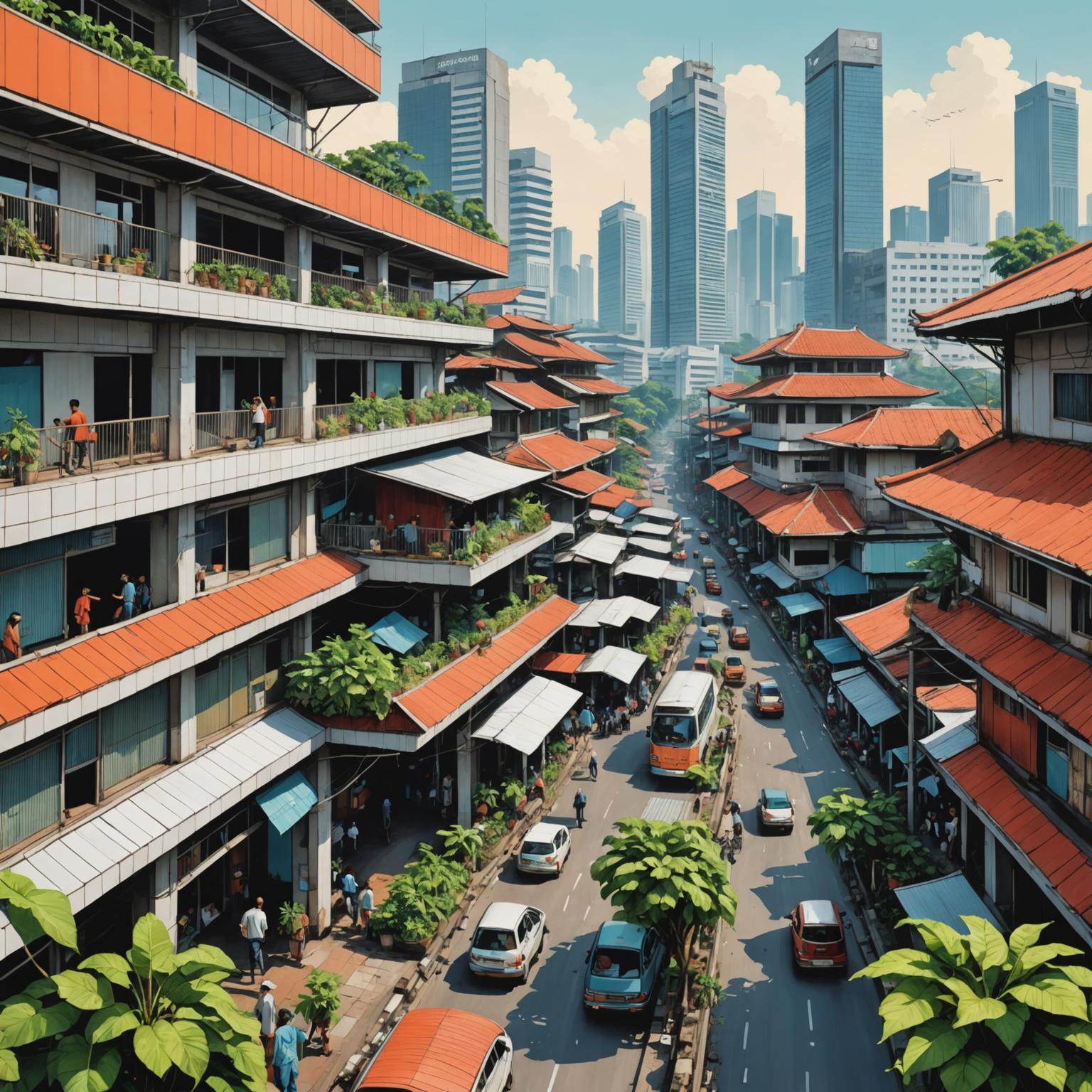 Atap PVC berongga Indonesia