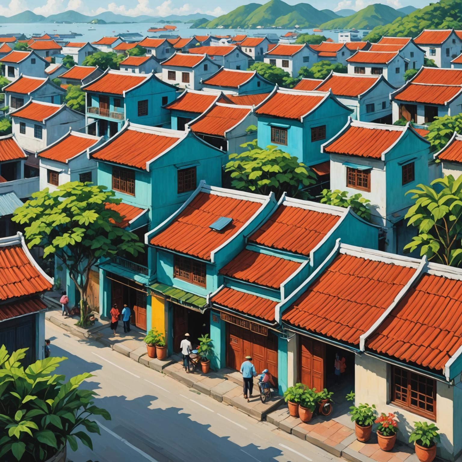 Vietnam residential roofing