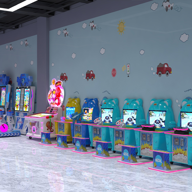 مورد كامل لآلة ألعاب العملات المعدنية