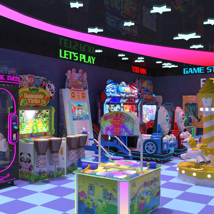 Base de producción de juegos arcade de alta gama