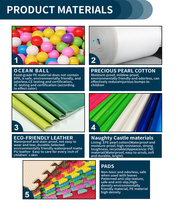 Soft amusement equipment manufacturers