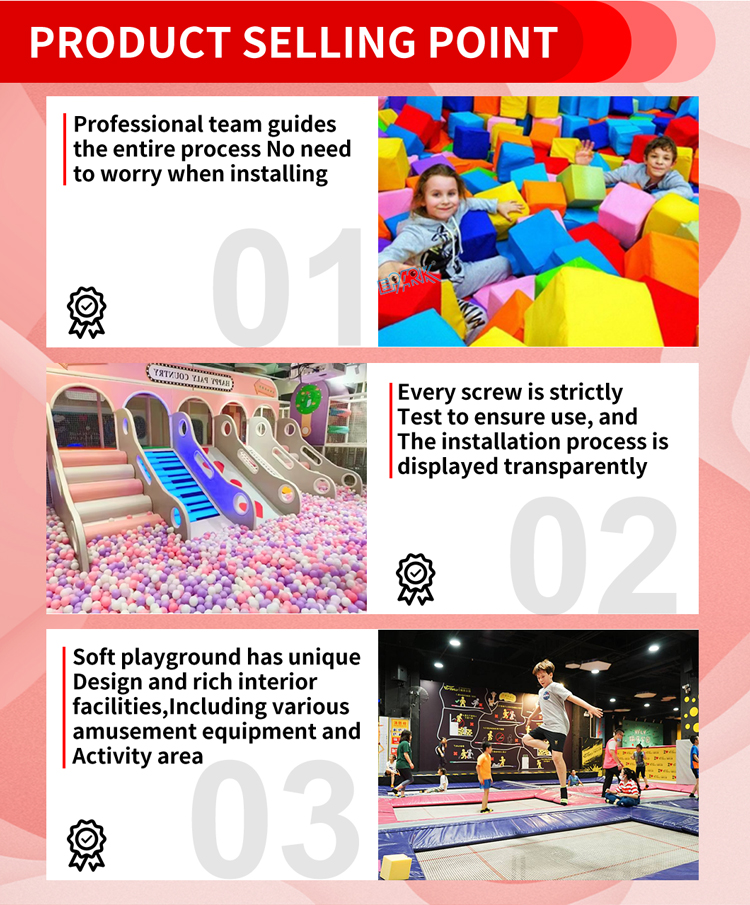 Customized indoor playground turnkey factory