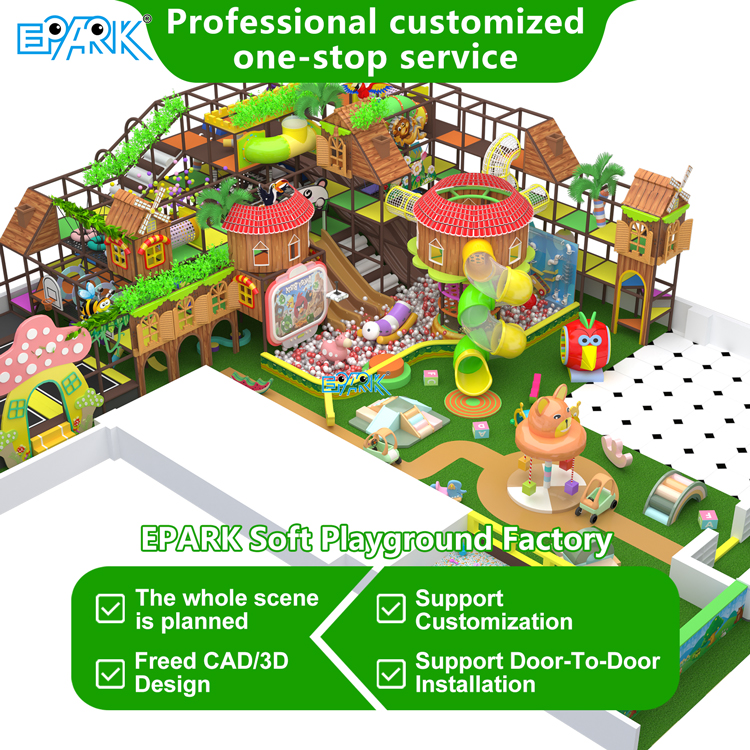 Commercial Kids Indoor Play Zone