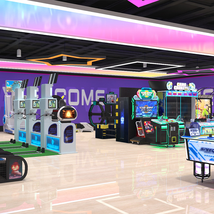 High-End Arcade Game Production Base