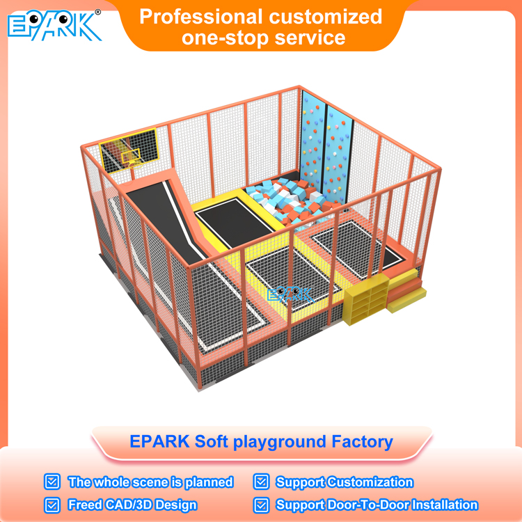 Venta al por mayor de equipos para parques de trampolines de interior