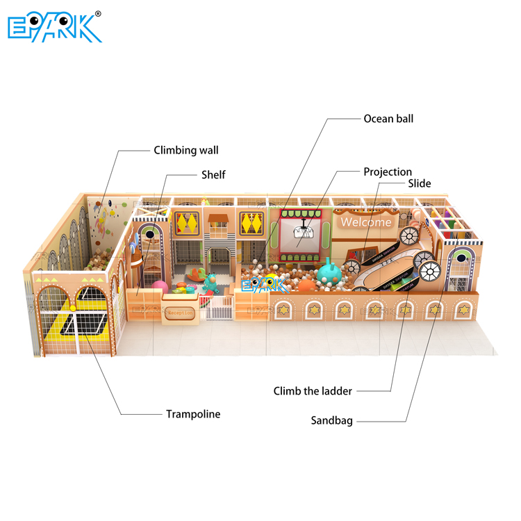Custom Theme Indoor Play Area Builder
