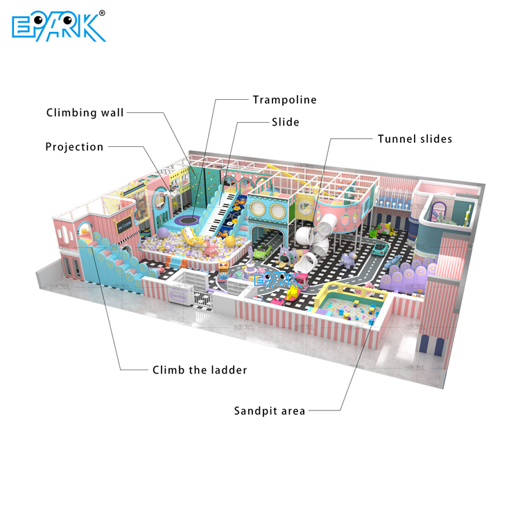 Custom Indoor Playground Installation