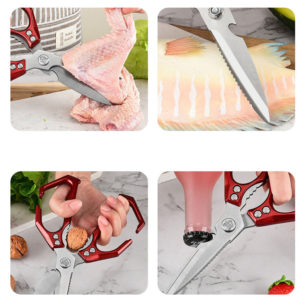 مقصات حادة للدواجن من الفولاذ المقاوم للصدأ