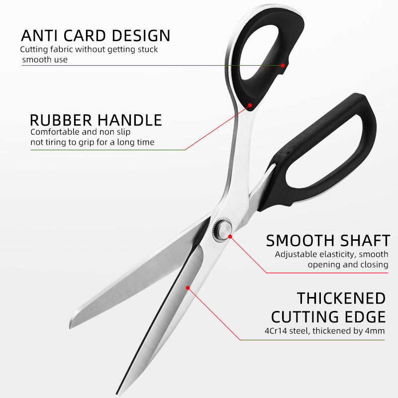 Korean BBQ kitchen scissors cutting meat