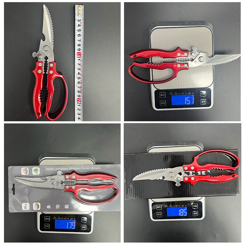 9-inch stainless steel chicken bone scissors