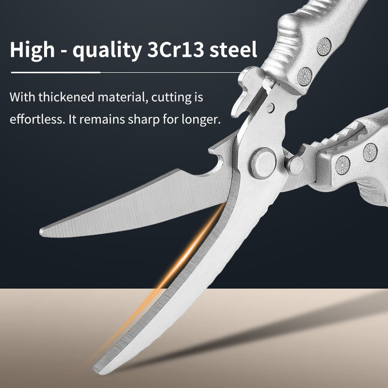 3Cr13 stainless steel blade kitchen shears
