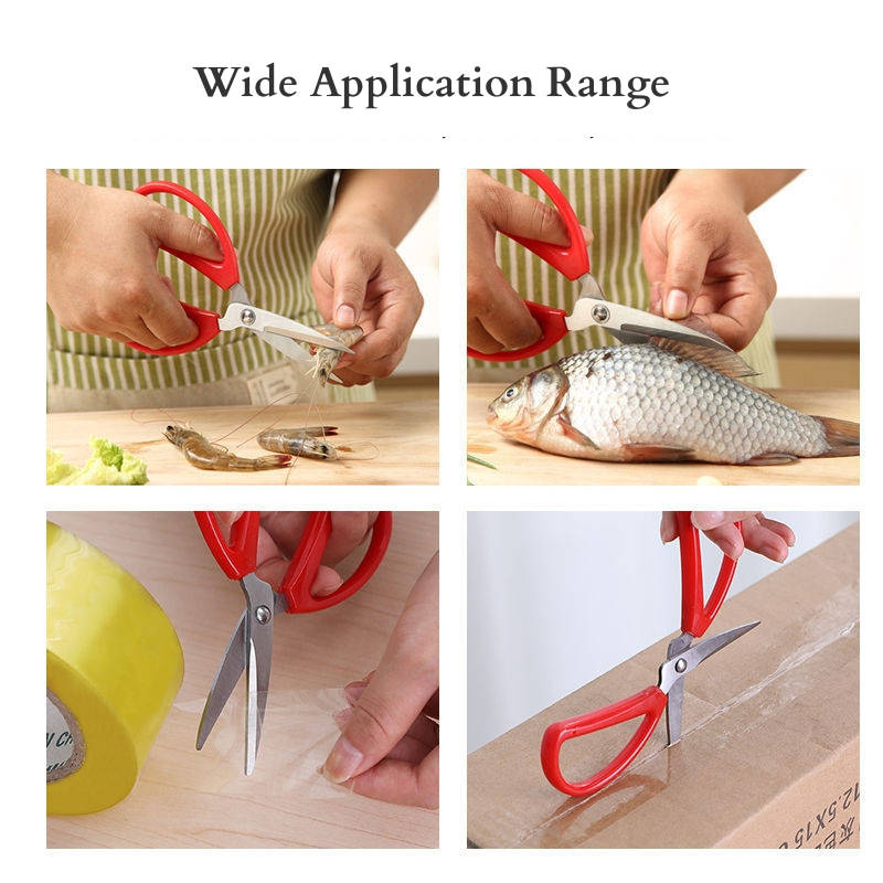 Kitchen scissors with stainless steel blades