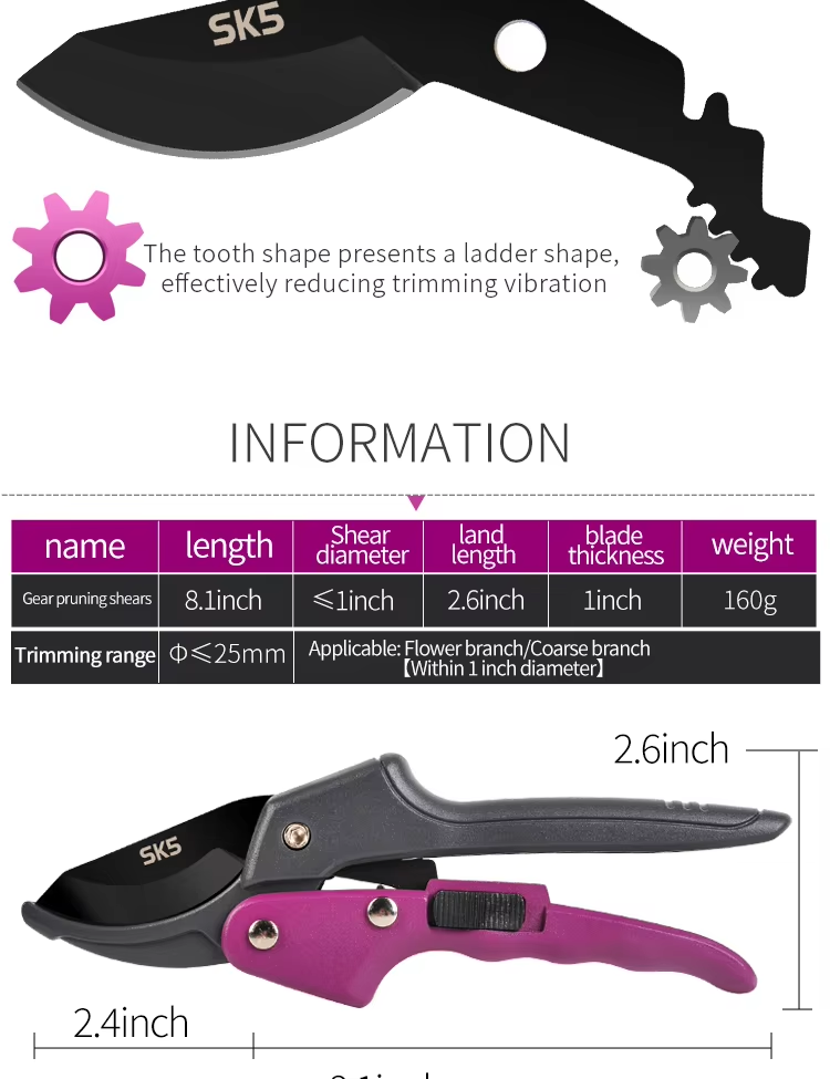 Сверхпрочные секаторы для обрезки веток