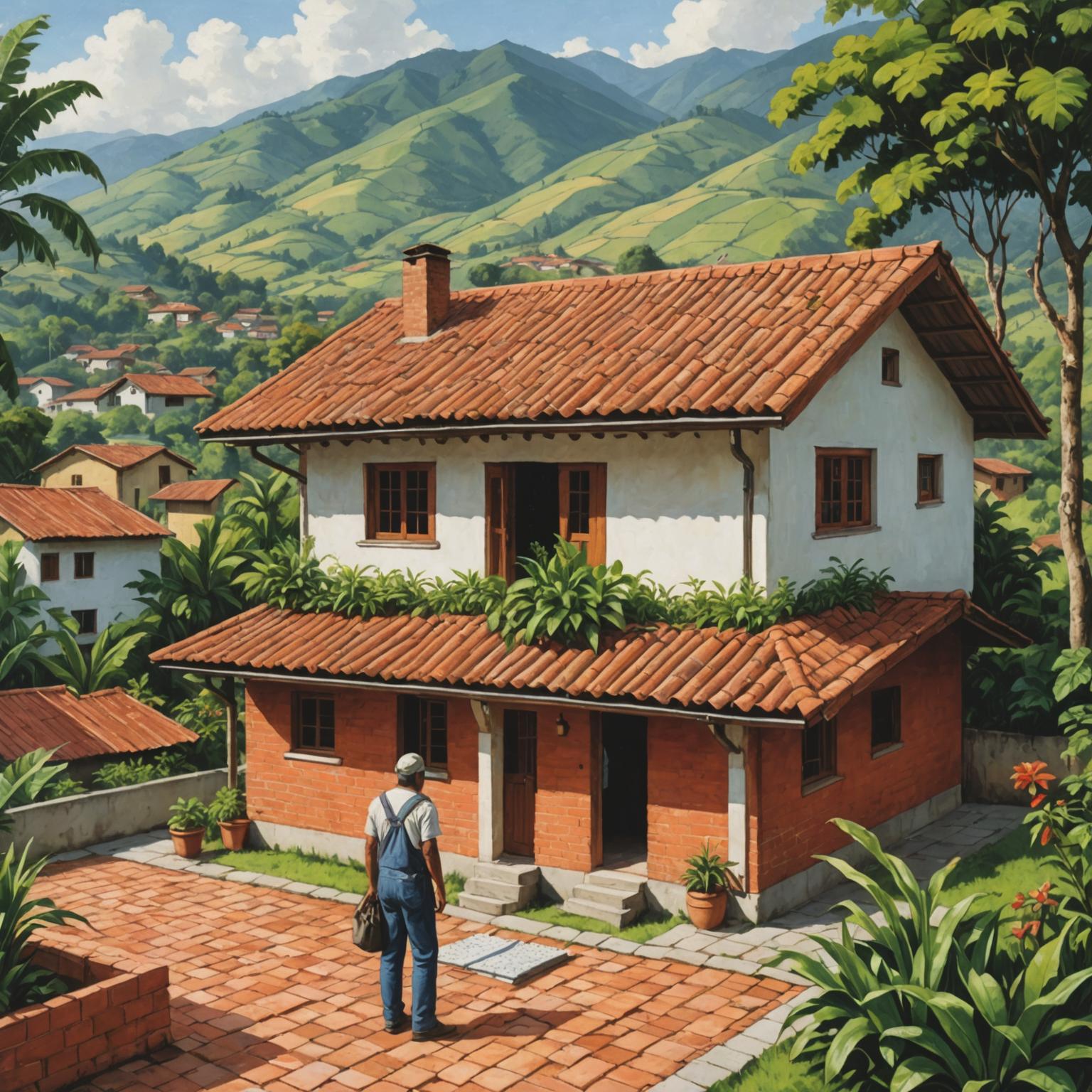 UPVC tile Colombia