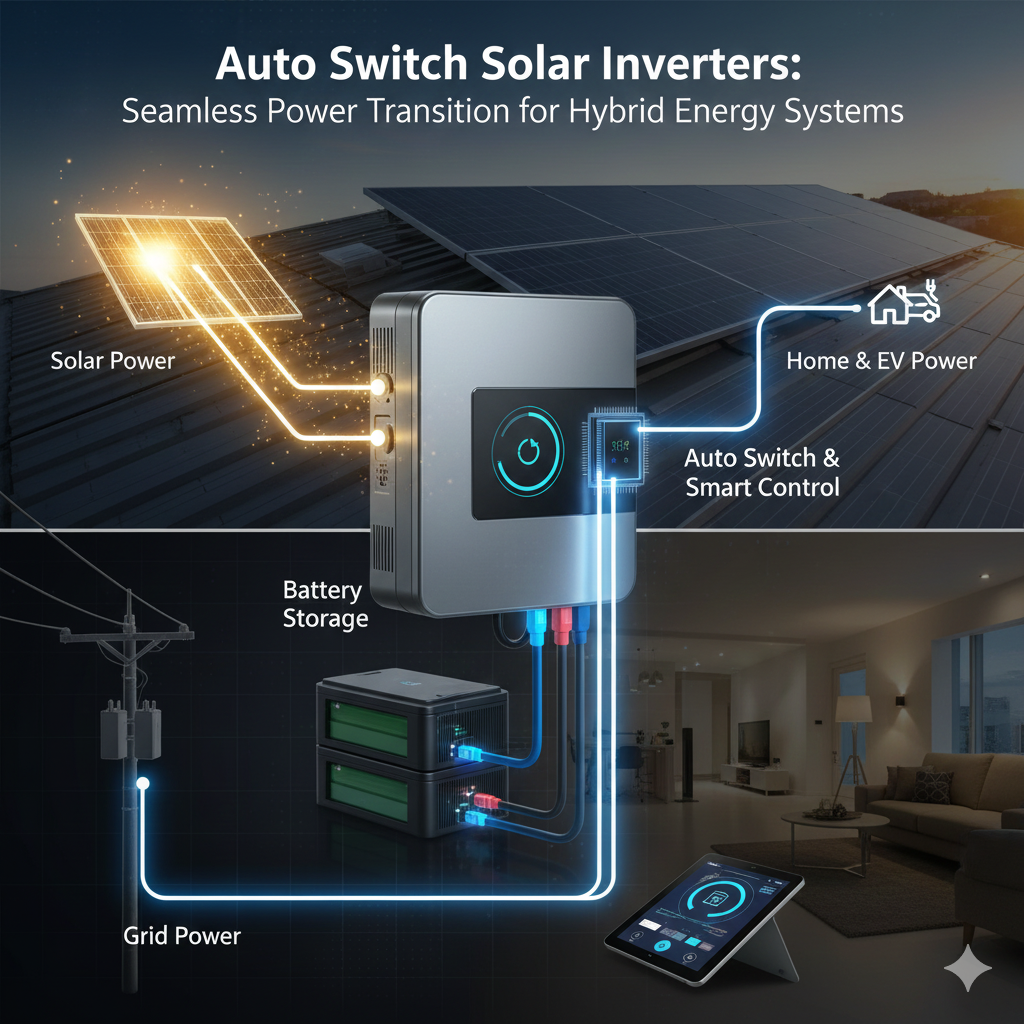 Auto Switch Solar Inverters: Seamless Power Transition for Hybrid Energy Systems