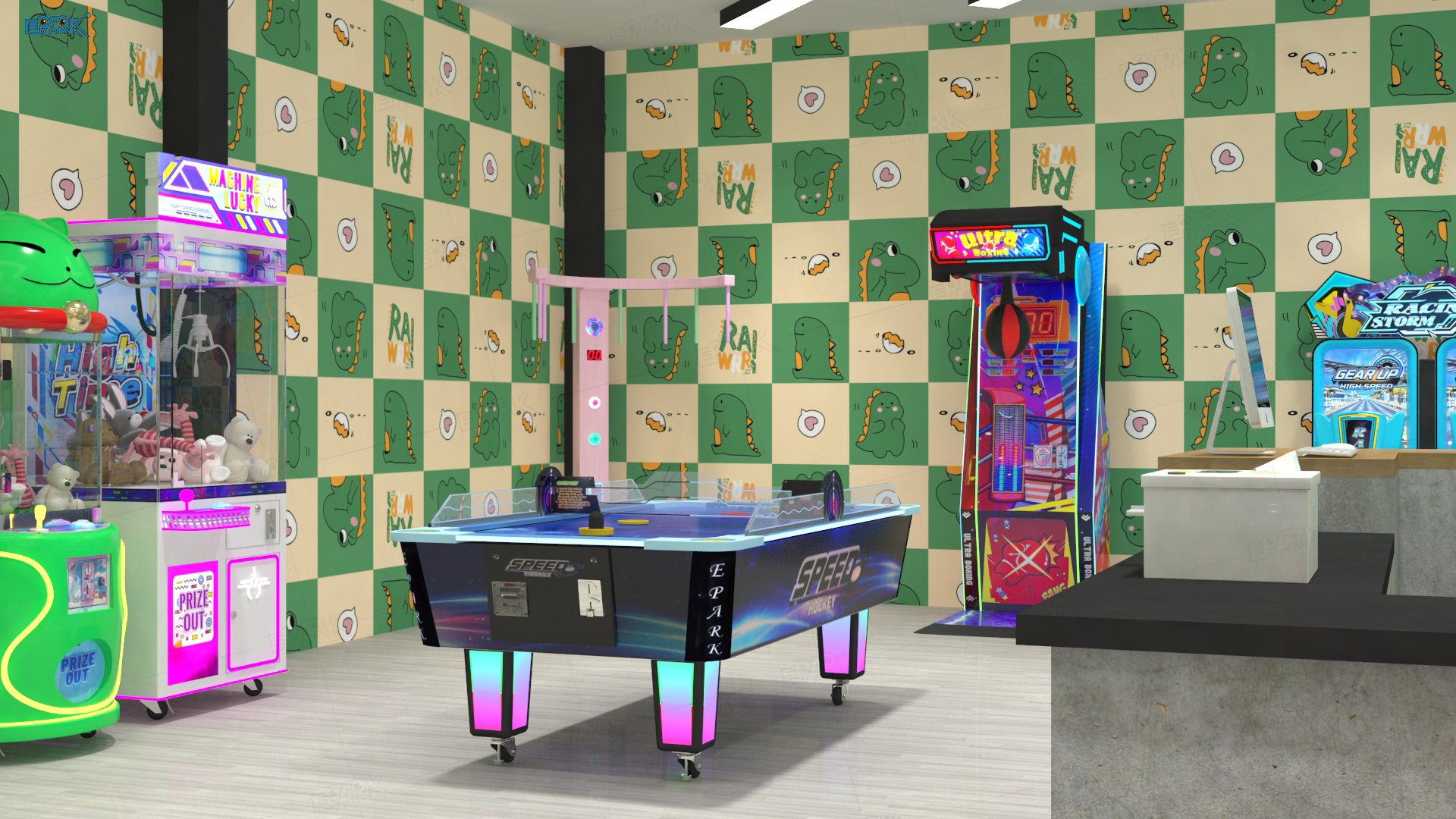 تثبيت مكان Arcade
