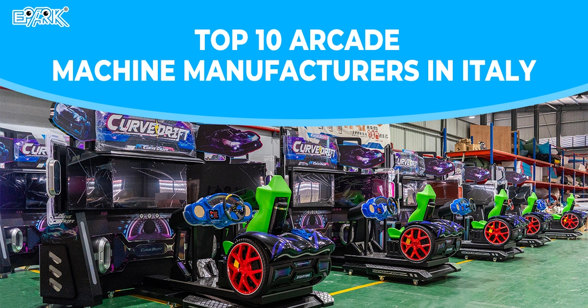 Top 10 Arcade Machine Manufacturers in Italy