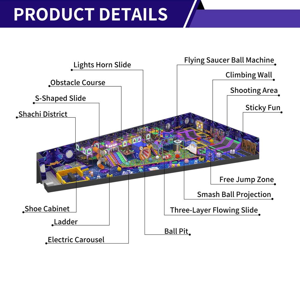 Safe indoor playground supplier