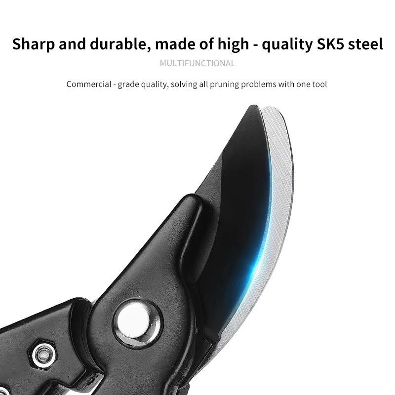 SK5 black blade heavy-duty pruning shears