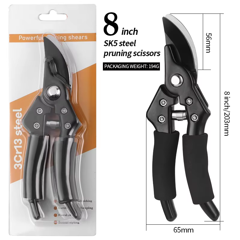 Strong branch cutting shears for landscaping