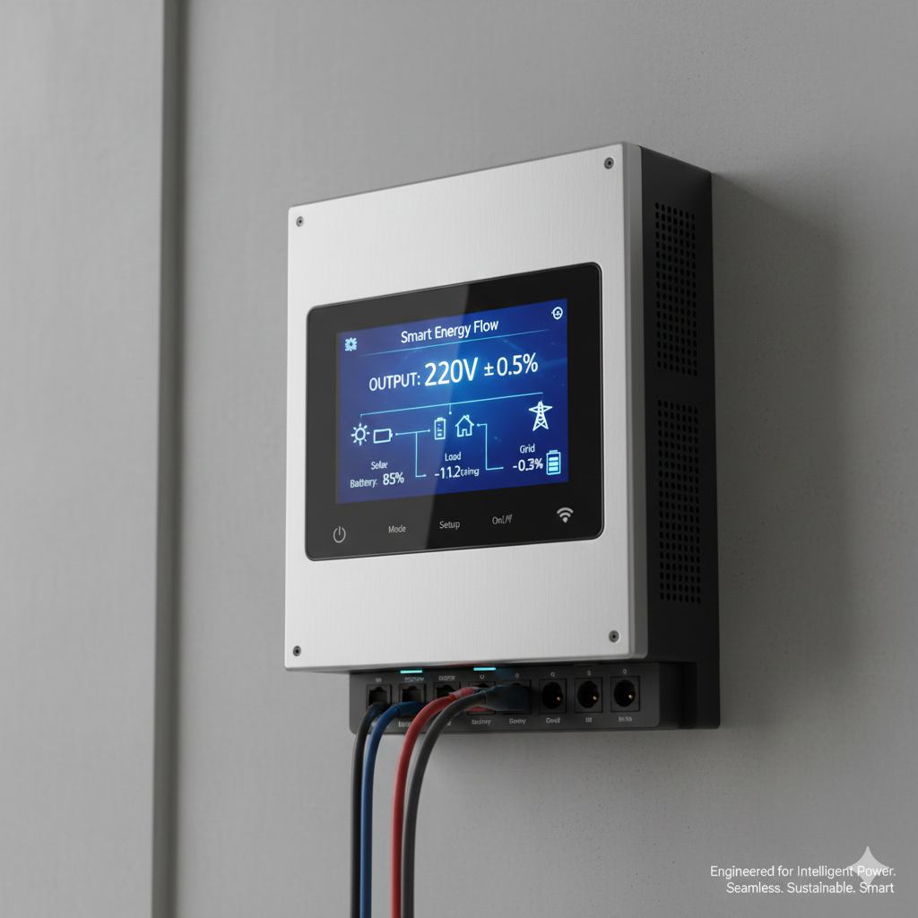 Smart Charge-Discharge Inverters: Dynamic Energy Balancing for Next-Generation Hybrid Systems