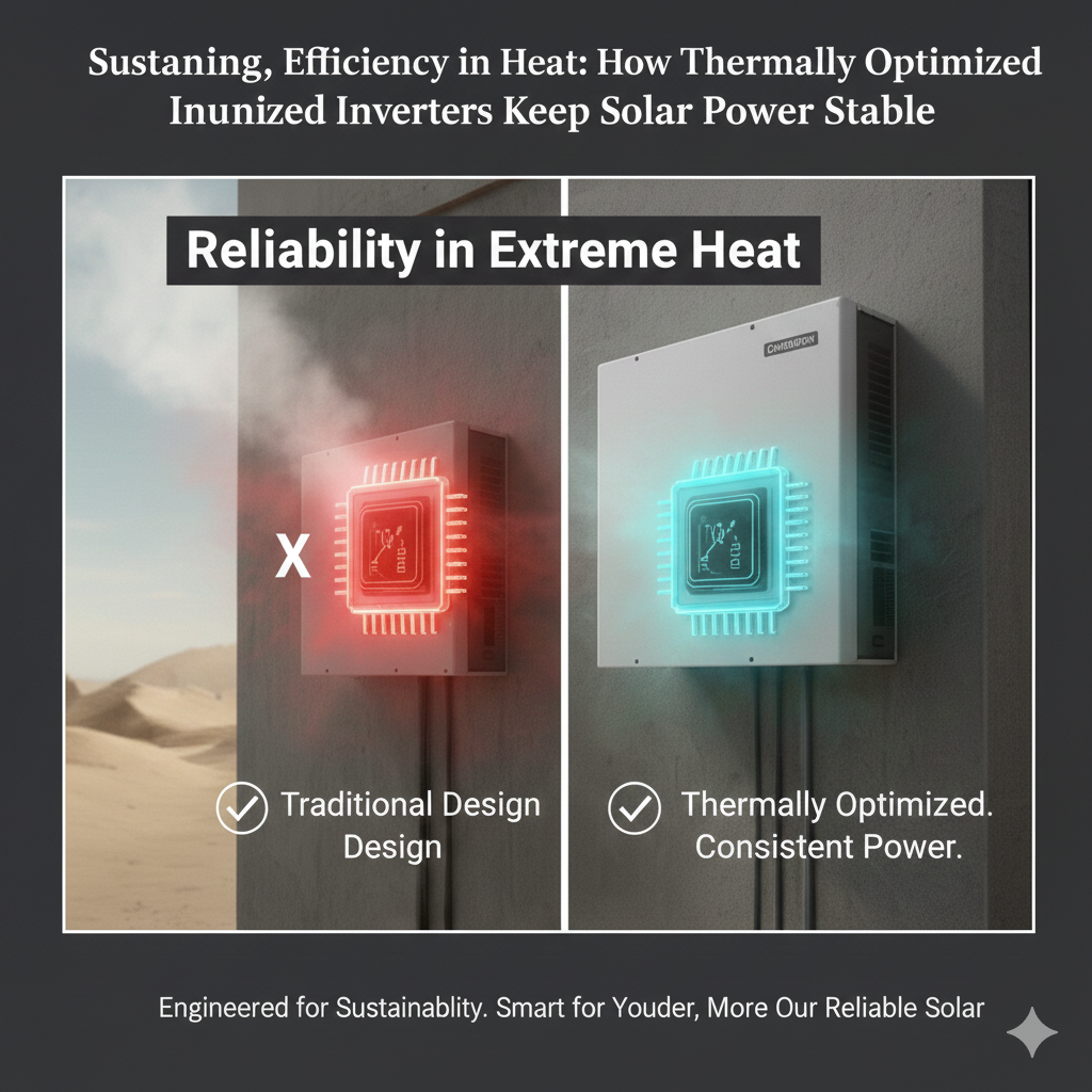 Sustaining Efficiency in Heat: How Thermally Optimized Inverters Keep Solar Power Stable