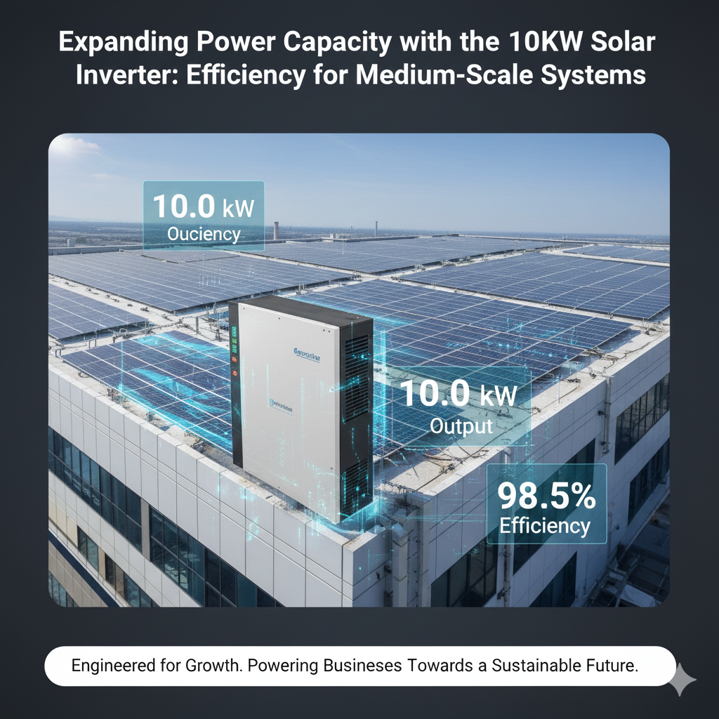 Expanding Power Capacity with the 10kW Solar Inverter: Efficiency for Medium-Scale Systems
